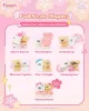 Maltese Cherry Blossoms Series Mini Figures 10 cm Display (6)