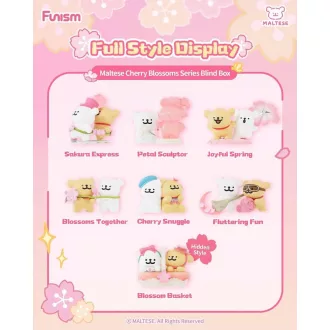   Maltese Cherry Blossoms Series Mini Figures 10 cm Display (6)