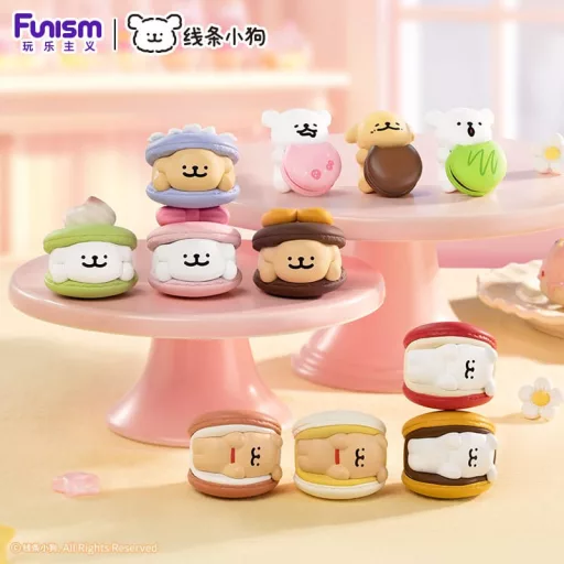 Maltese Sweet Box Series Mini Figures 3-Pack Puppy Face 9 cm Display (6)