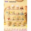 Butterbear Baked with Love Series Mini Figures 3-Pack Chubby Face 9 cm Display (6)
