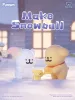 Maltese Cuddly Moments Series Mini Figures 9 cm Display (8)