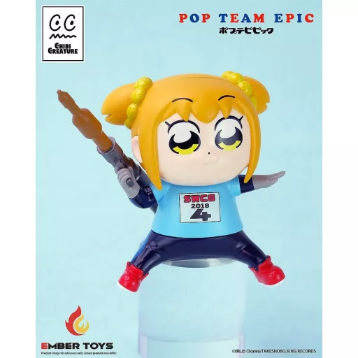 Pop Team Epic Chibi Creature Vinyl Figures 2-Pack POPUKO & PIPIMI: Skeleton Competition Ver.