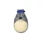 My Neighbor Totoro Round Bottomed Figurine Big Totoro with leaf 7 cm