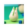 My Neighbor Totoro Round Bottomed Figurine Small Totoro with leaf 5 cm