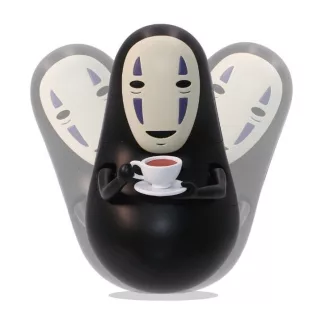   Spirited Away Round Bottomed Figurine No Face's coffe time 6 cm