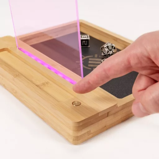 Enhance Tabletop LED Writing Board & Dice Tray Clear