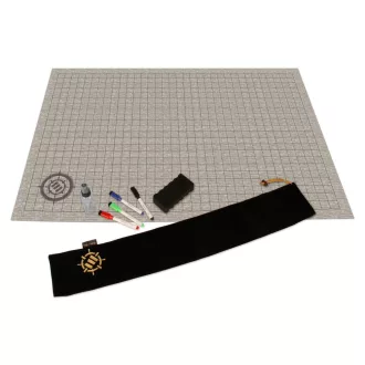 Enhance Tabletop Grid Mat Campaign Kit DnD beige
