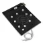 Enhance Tabletop Accessories Roll on a Scroll Dice and Rolling Mat White