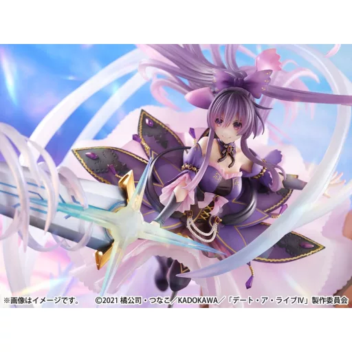 Date A Live IV Szobor PVC 1/6 Tohka Yatogami Princess Amethyst Dress Ver. 32 cm