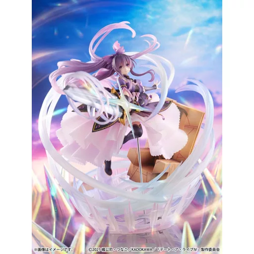Date A Live IV Szobor PVC 1/6 Tohka Yatogami Princess Amethyst Dress Ver. 32 cm
