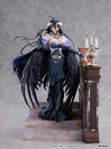 Overlord SHIBUYA SCRAMBLE FIGURE PVC Statue 1/7 Albedo Jet Black Dress Ver. 28 cm