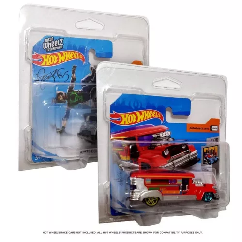 Hot Wheels European Series PET Blisters 50-Pack for Short Card
