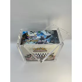   Evoretro Acrylic Display Case for Booster Boxes / Elite Trainer Boxes Ver. 2 Magnetic