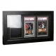 Evoretro Graded Card Display Frame for 3 PSA Graded Cards