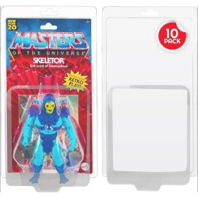   Clamshell PET Protectors 10-Pack for Masters of the Universe Action Figures