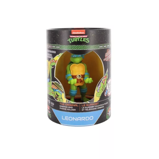Teenage Mutant Ninja Turtles Holdem Cable Guy Telefon/Kontroller Tartó Leonardo 10 cm