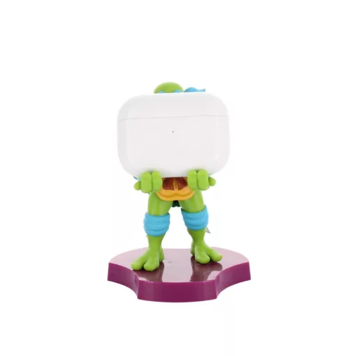 Teenage Mutant Ninja Turtles Holdem Cable Guy Telefon/Kontroller Tartó Leonardo 10 cm