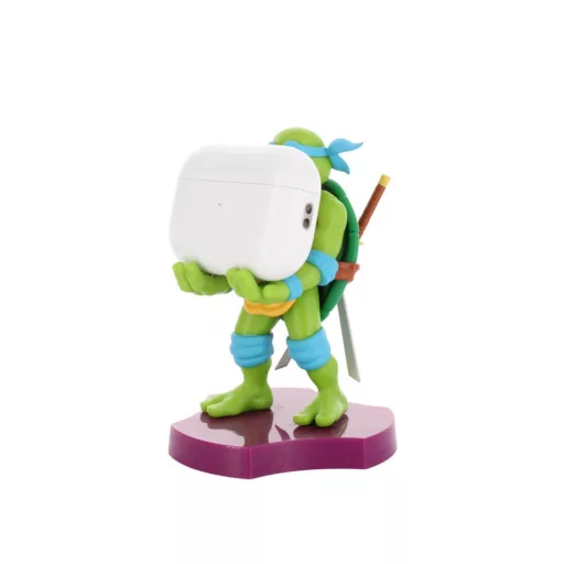 Teenage Mutant Ninja Turtles Holdem Cable Guy Telefon/Kontroller Tartó Leonardo 10 cm