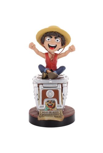 One Piece Cable Guys Telefon/Kontroller tartó Luffy Wanted Poster 21 cm