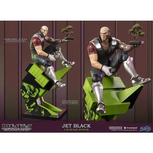 Cowboy Bebop Statue 1/8 Jet Black 30 cm