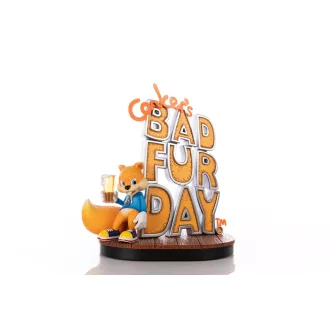   Conker's Bad Fur Day Statue Game Cover Exclusive Edition 45 cm