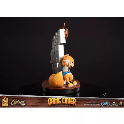 Conker's Bad Fur Day Statue Game Cover Exclusive Edition 45 cm