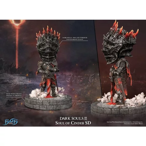 Dark Souls III Resin Statue Soul of Cinder SD 22 cm