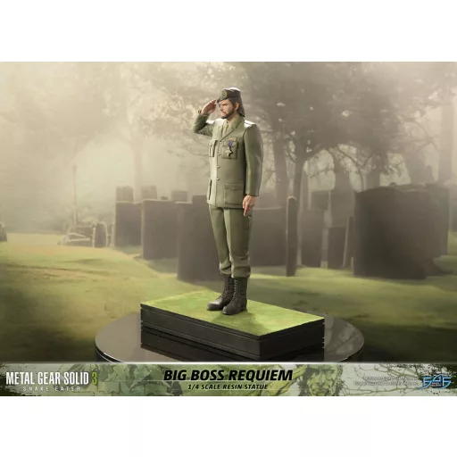 Metal Gear Solid 3: Snake Eater Statue 1/4 Big Boss Requiem 55 cm