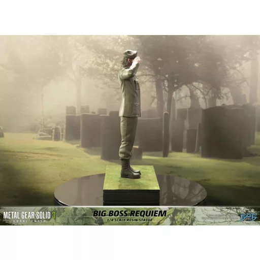 Metal Gear Solid 3: Snake Eater Statue 1/4 Big Boss Requiem 55 cm