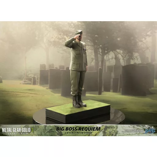 Metal Gear Solid 3: Snake Eater Statue 1/4 Big Boss Requiem 55 cm