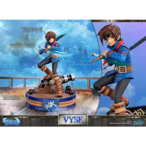 Skies of Arcadia Statue Vyse Standard Edition 31 cm