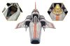 Battlestar Galactica Action Figure with Vehicle Colonial Viper Mk & Lieutenant Boomer