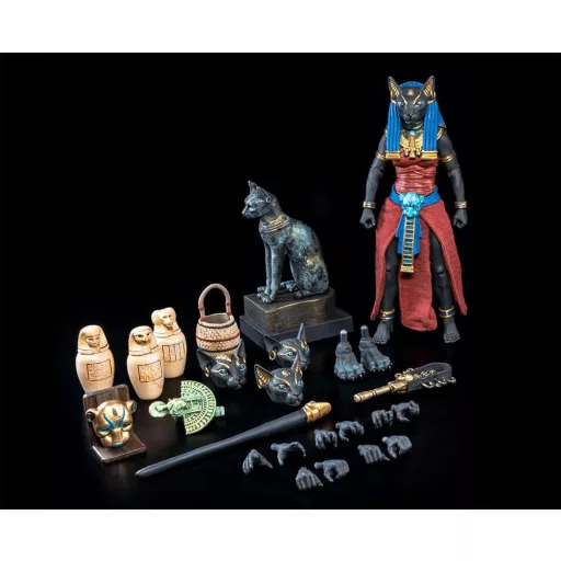 Figura Obscura Actionfigur Bastet Black & Red