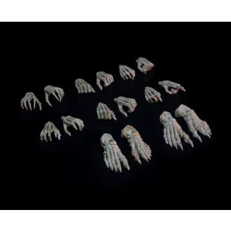   Mythic Legions: Necronominus Action Figure Accessory Skeletons of Necronominus Hands/Feet Pack