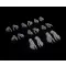 Mythic Legions: Necronominus Action Figure Accessory Skeletons of Necronominus Hands/Feet Pack