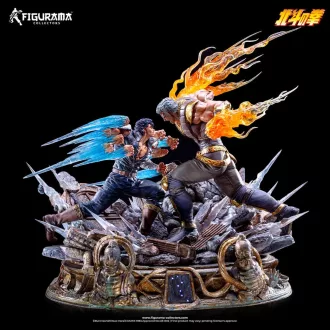   Fist of the North Star Elite Exclusive Statue 1/6 Kenshiro vs Raoh 59 cm