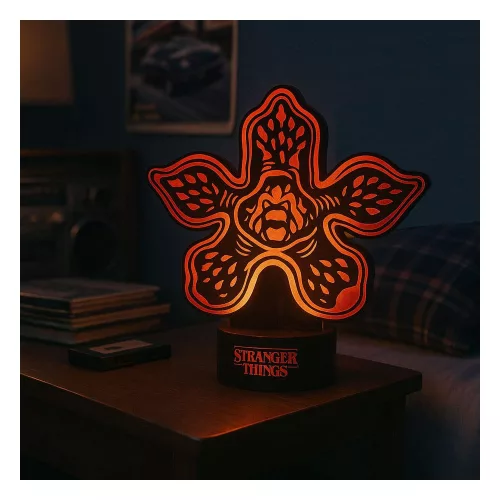 Stranger Things Laser Etched Light Demogorgan