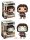 Lord of the Rings POP! Movies Vinyl Figuras Frodo Baggins 9 cm Assortment (6)