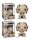 Lord of the Rings POP! Movies Vinyl Figuras Gollum 9 cm Assortment (6)