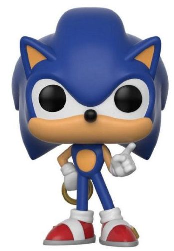 Sonic The Hedgehog POP! Games Vinyl Figura Sonic (Ring) 9 cm