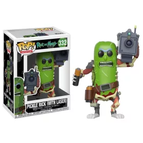   Rick and Morty POP! Animation Vinyl Figure Pickle Rick with Laser 9 cm