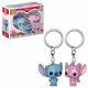 Lilo & Stitch Pocket POP! Vinyl Keychain 2-Pack Stitch & Angel 4 cm