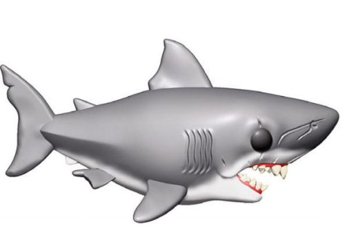 Jaws Oversized POP! Movies Vinyl Figura Jaws 15 cm