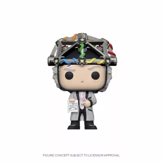 Back to the Future POP! Vinyl Figura Doc w/Helmet 9 cm