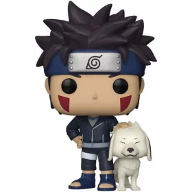 Naruto POP! Animation Vinyl Figura Kiba w/Akamaru 9 cm