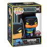 DC Comics Series POP! Heroes Vinyl Batman Figura (Black Light) 9 cm