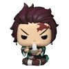 Demon Slayer POP! Animation Vinyl Figura Tanjiro w/Noodles 9 cm