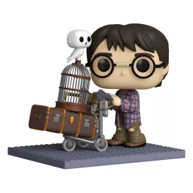   Harry Potter POP! Deluxe Vinyl Figure Harry Pushing Trolley 9 cm