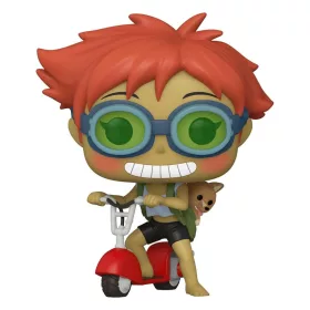   Cowboy Bebop POP! Animation Vinyl Figure Edward on Scooter w/Ein 9 cm