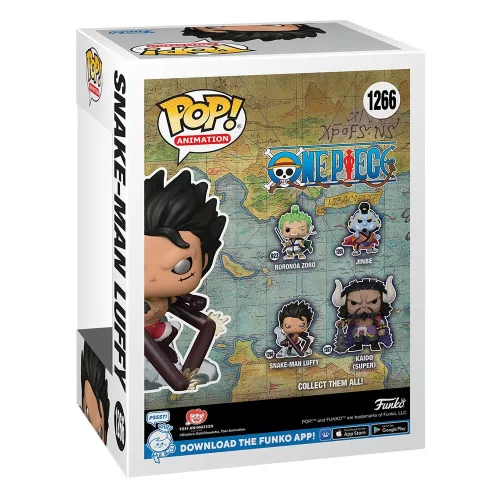 One Piece POP! Television Vinyl Figura Snake-Man Luffy 9 cm